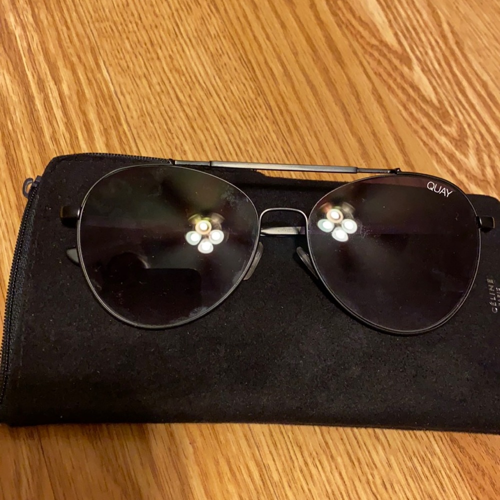 Quay sunglasses ombre style